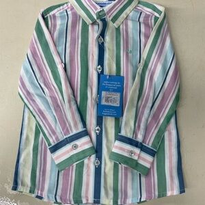 Ruggedbutts striped button down size 3T